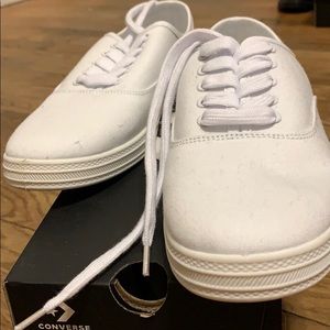 Selling white shoes